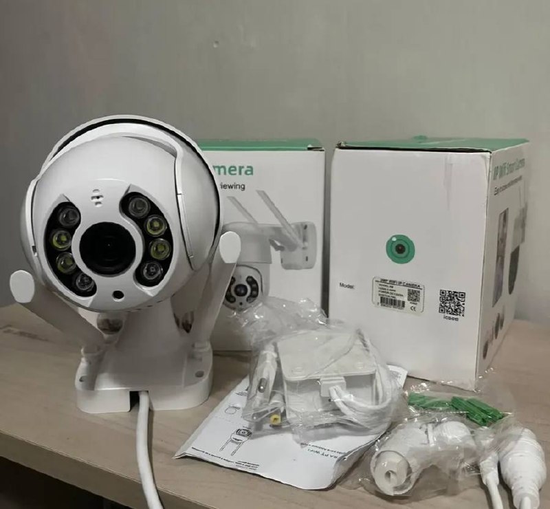 Kit 2 Câmeras Segurança IP Interna Externa WiFi iCSee Infravermelho Prova D'Água - HW