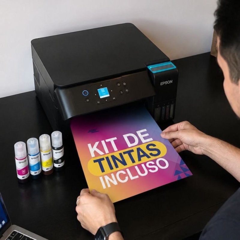 Multifuncional Epson EcoTank L4360 Wi-Fi + Frete Grátis