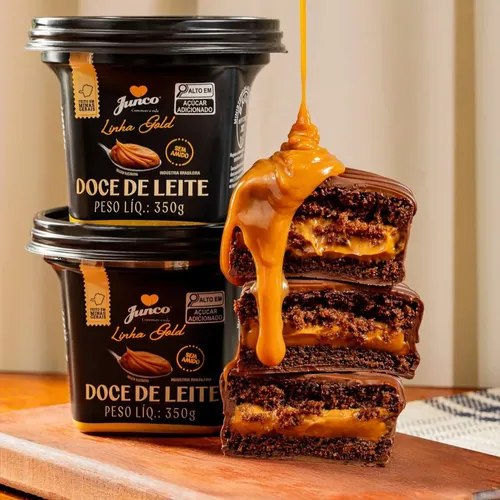Doce de Leite Linha Gold Junco 350g Sem Amido + Frete Grátis