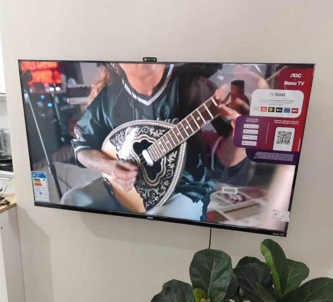 Smart Tv Aoc Dled 32 Wi-fi Roku Tv Quad Core 32s5155/78g