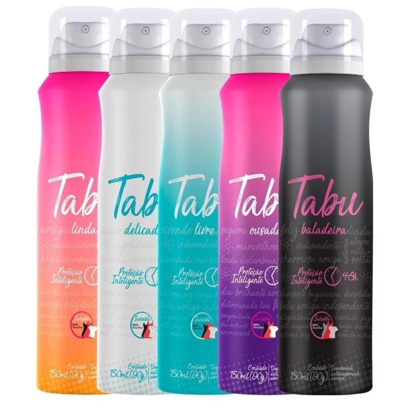 Desodorante Creme Sem Perfume Tabu 55g