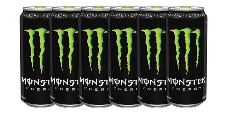 Kit com 6 Energético Monster Energy 473ml