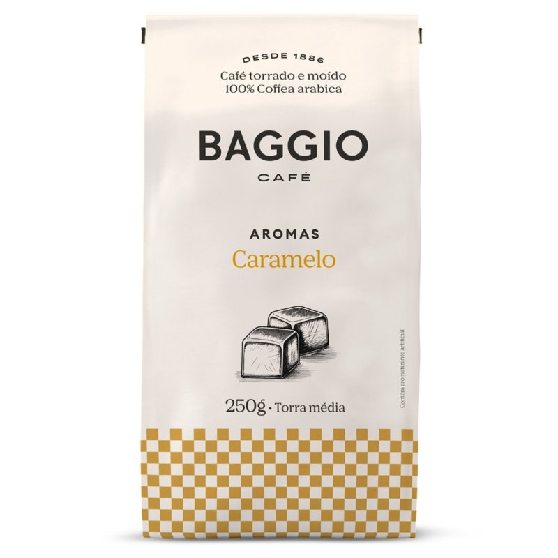 Baggio Café Café Torrado e Moído Aromas Caramelo 250g