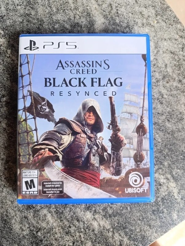 Game Assassin's Creed Black Flag Resynced - PlayStation 5 + Frete Grátis