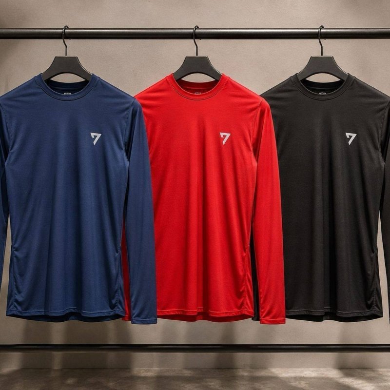 Kit 3 Camisetas Térmicas Masculina Segunda Pele Camisa Uv50