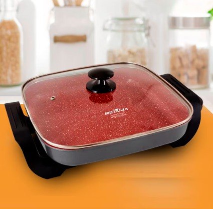 Panela elétrica Bpe06 Red Stone 220v Britânia