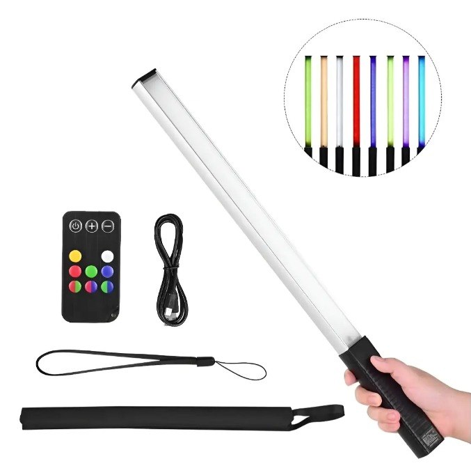 Bastão De Luz De Preenchimento Rgb Luxceo-q508a + Frete Grátis