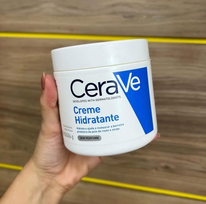 Creme Hidratante Corporal CeraVe 454g + Frete Grátis