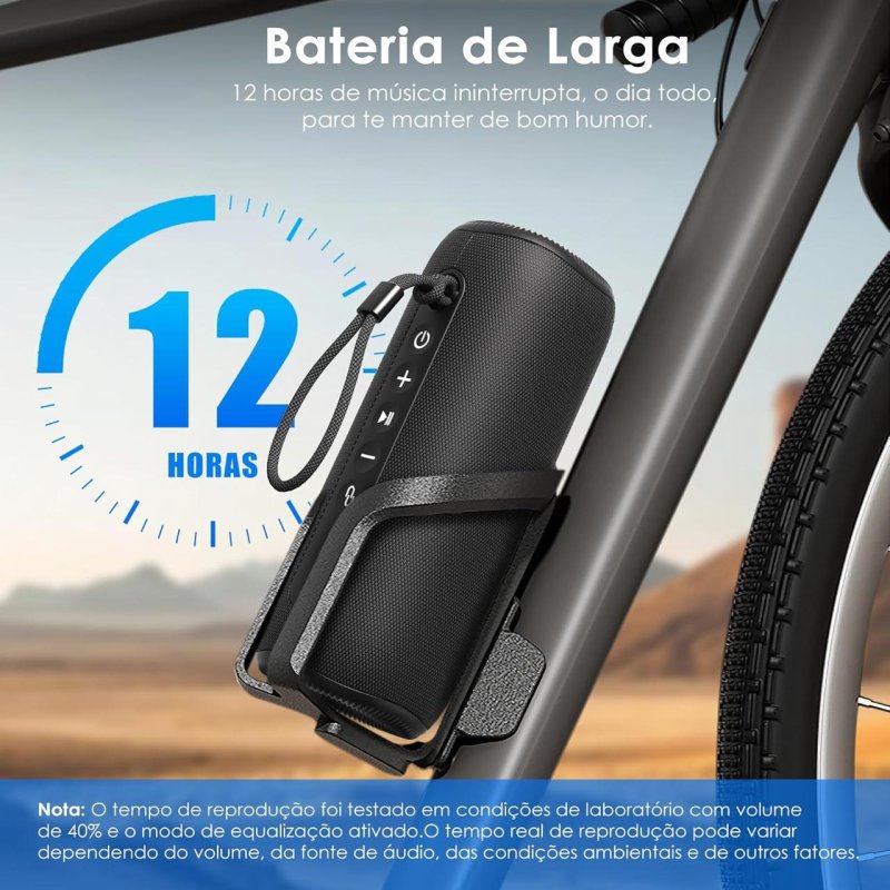 Caixa de Som AOC ACS5311 Bluetooth 37W com RGB e IP67