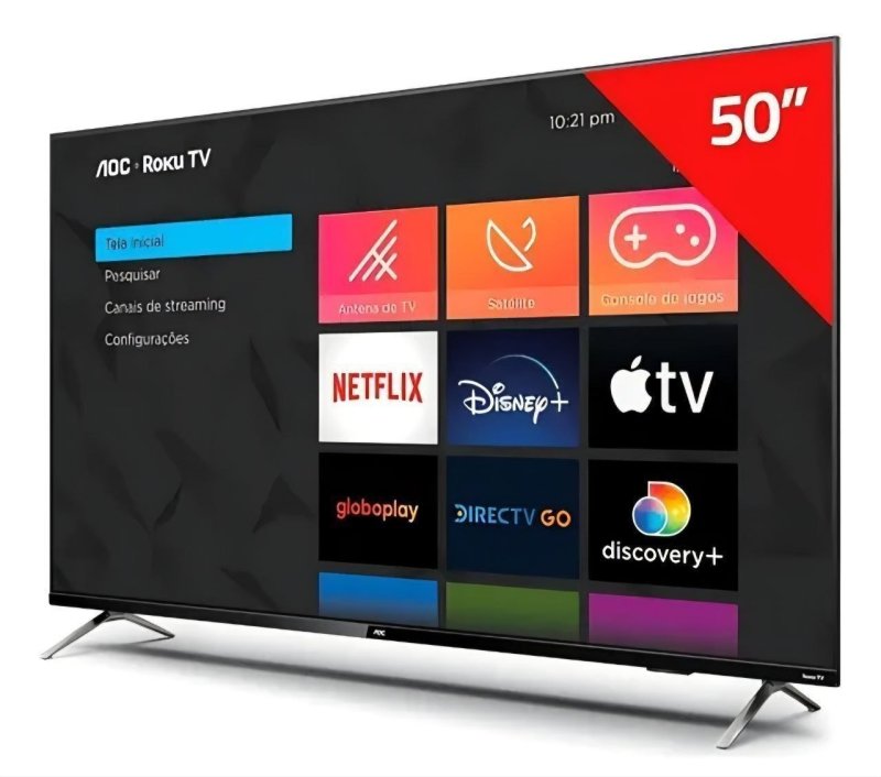 Smart TV AOC 50" 4K LED