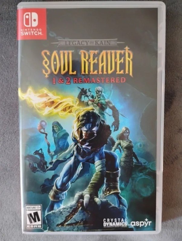 Legacy Of Kain Soul Reaver 1 &2 Remastered: Nintendo Switch - Standard Edition