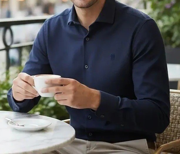 Camisa Masculina Slim Fit Polo Wear