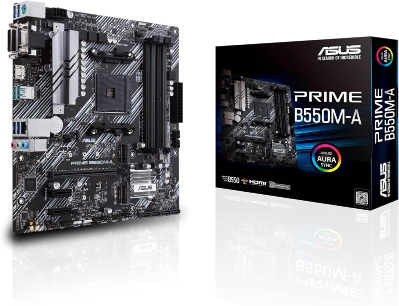 PLACA MAE (AMD) ASUS PRIME B550M-A DDR4 AM4
