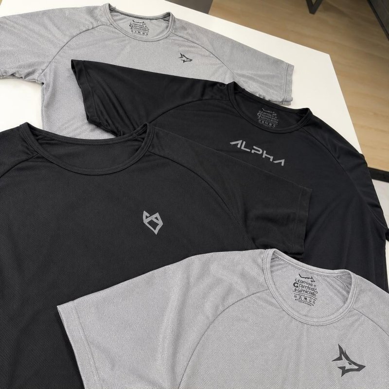 Kit 6 Camisetas Mais Procuradas Alpha