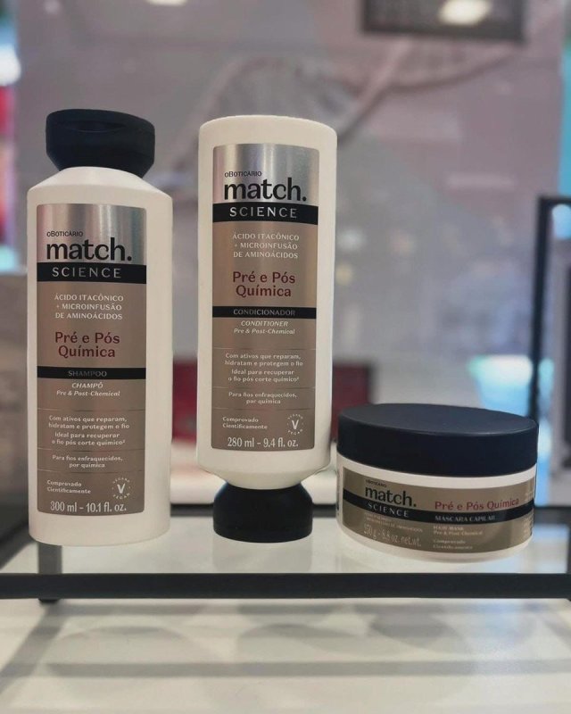 Combo Match Science Pré E Pós-química
