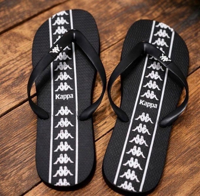 Chinelo Kappa Beach Adulto Unissex Em Borracha