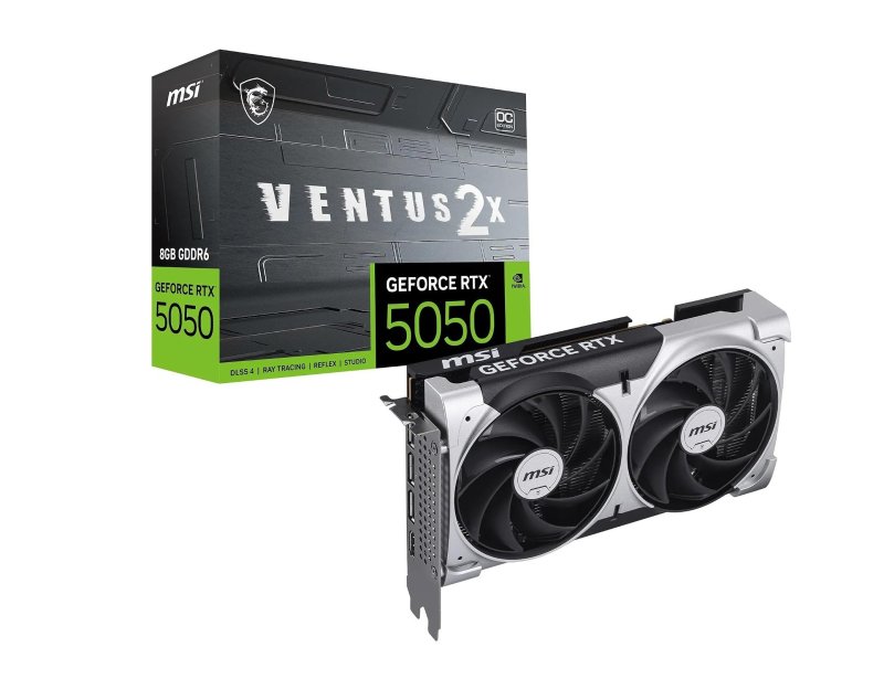 Placa de Vídeo MSI RTX5050 8GB VENTUS 2X OC