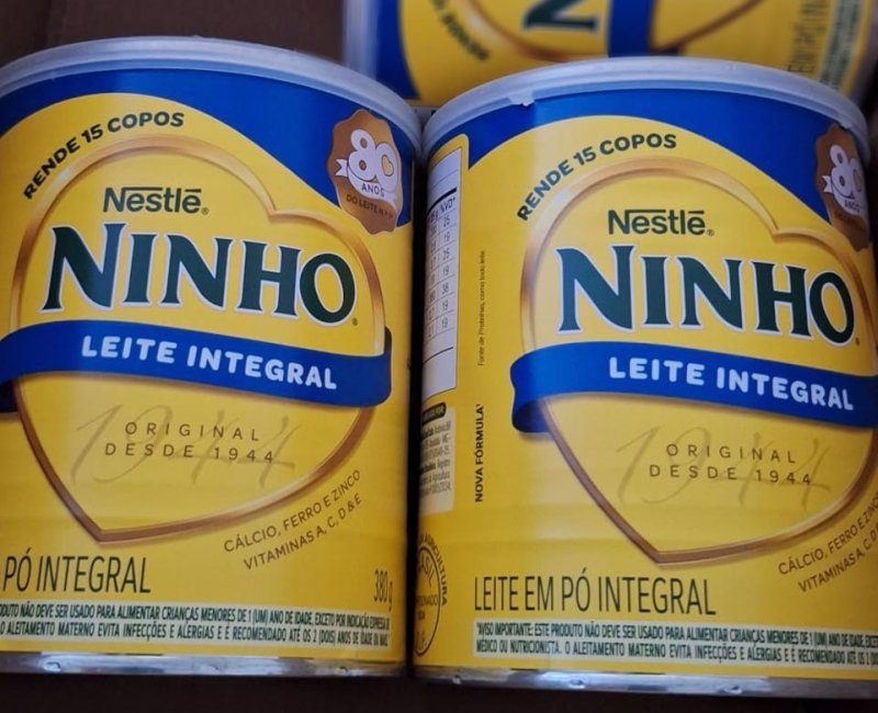 Leite Pó Integral Ninho Lata 380g