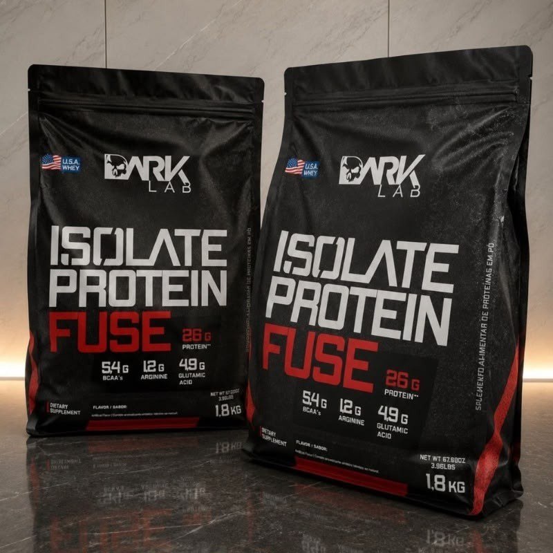 Whey Isolate Protein Fuse 1.8kg Morango Dark Lab