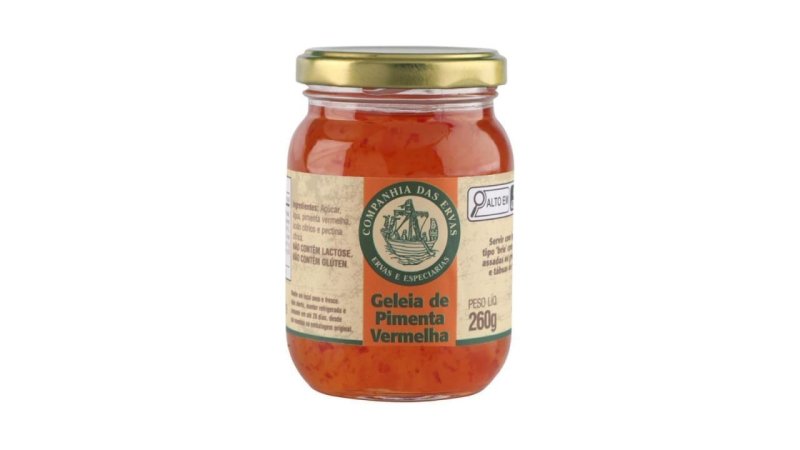 Geleia de Pimenta Vermelha Companhia das Ervas 260g