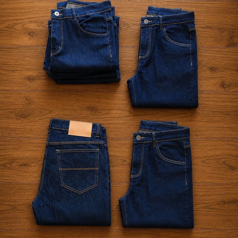 Kit 4 Calças Jeans Masculina Tradicional Atacado Promoção + Frete Grátis