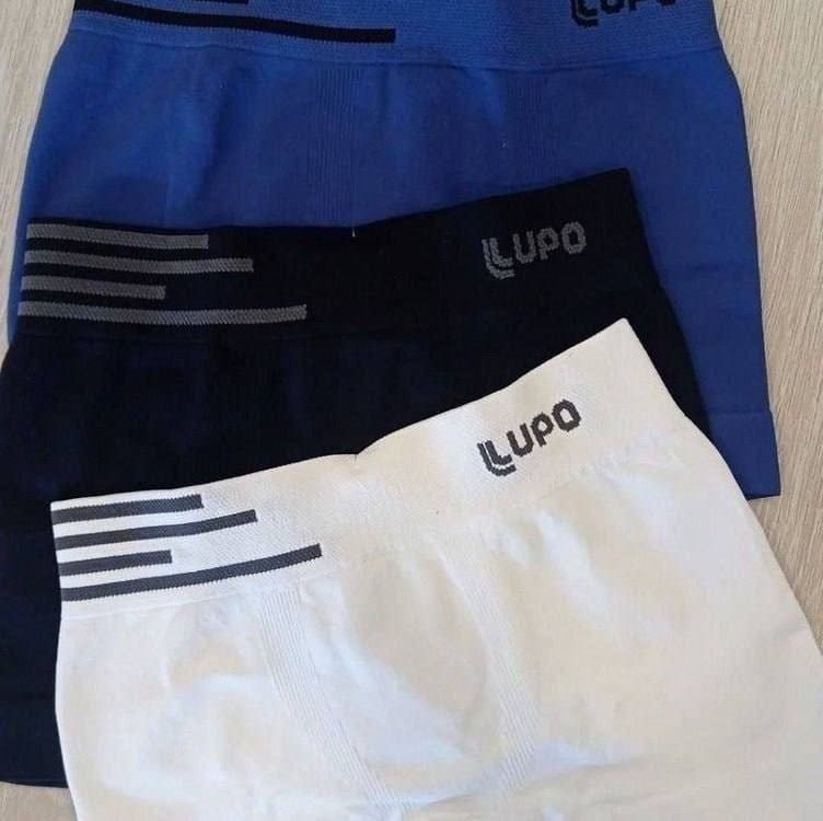 Kit 6 Cuecas Boxer Lupo Sem Costura Box Microfibra Original