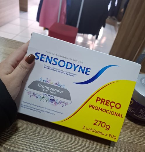 Sensodyne Branqueador Extra Fresh 90g