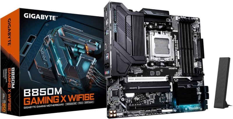 Placa Mãe Gigabyte B850M GAMING X WIFI6E