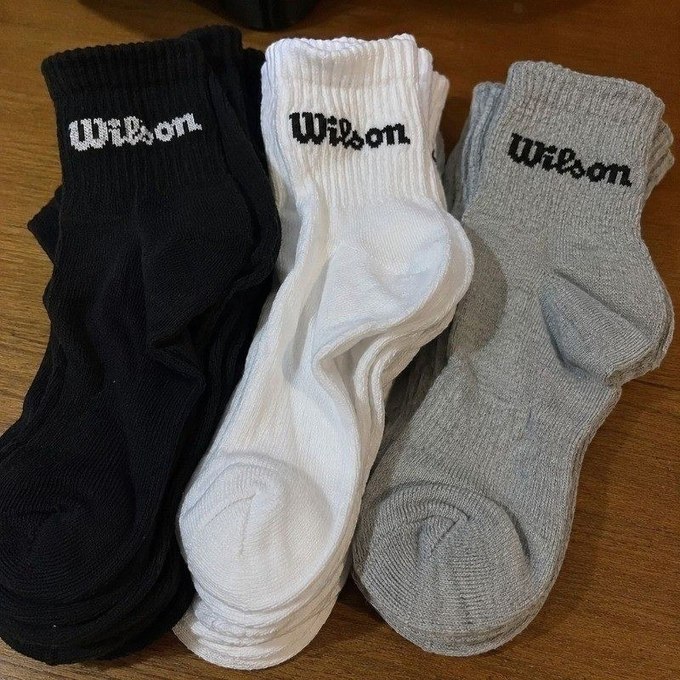 Kit com 9 Pares de Meias Wilson Cano Médio + Frete Grátis