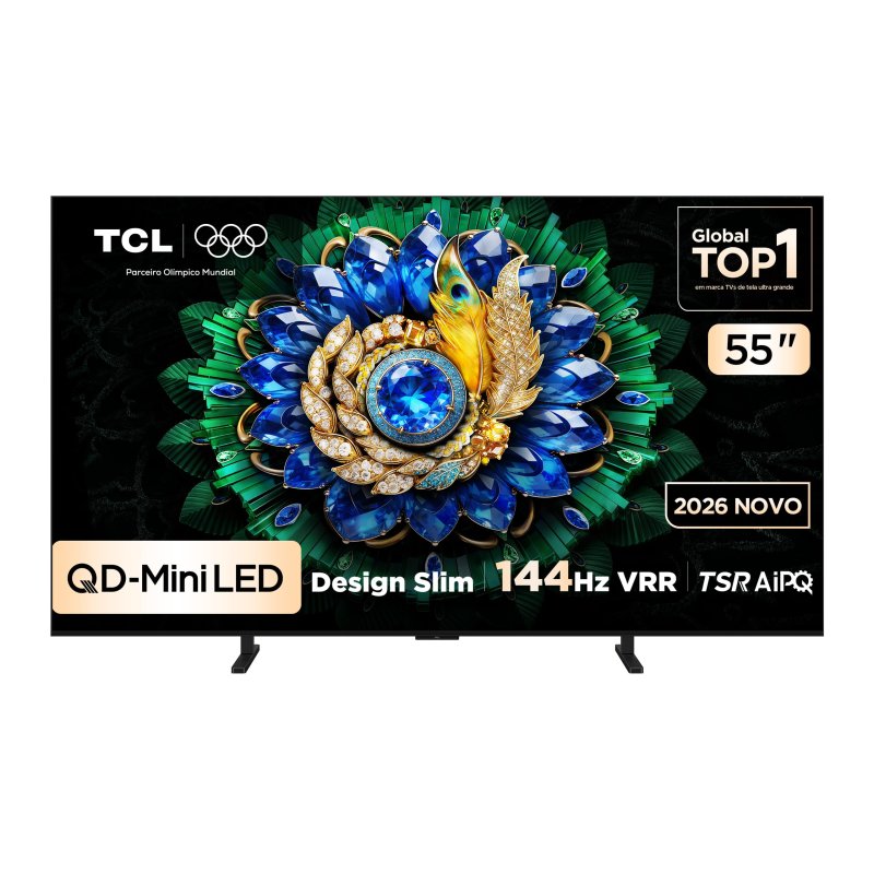 Smart TV TCL 4K 55" QD Mini Led A400M