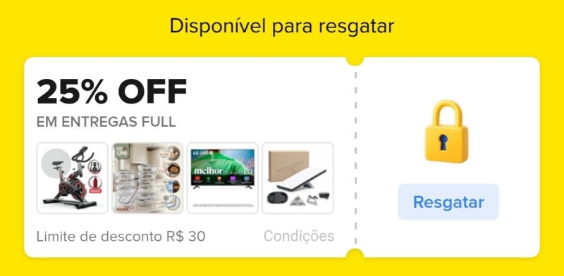 Cupom R$ 20 OFF Full Mercado Livre