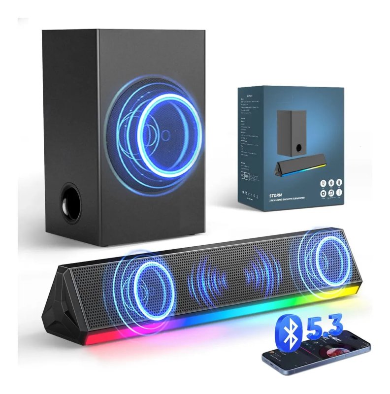 Soundbar GCZ 150W 2.1 Canais com Subwoofer e HDMI ARC