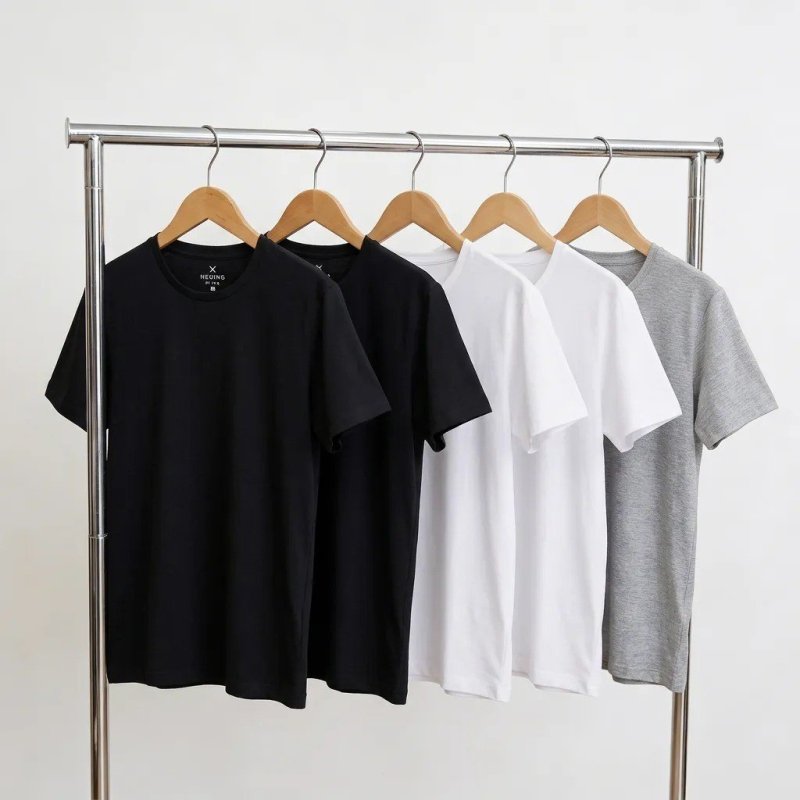 Kit 5 Camisetas Hering Básica Algodão