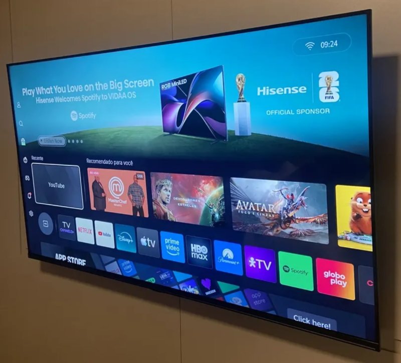 Hisense Smart TV 4K 50" Polegadas 50A6NV