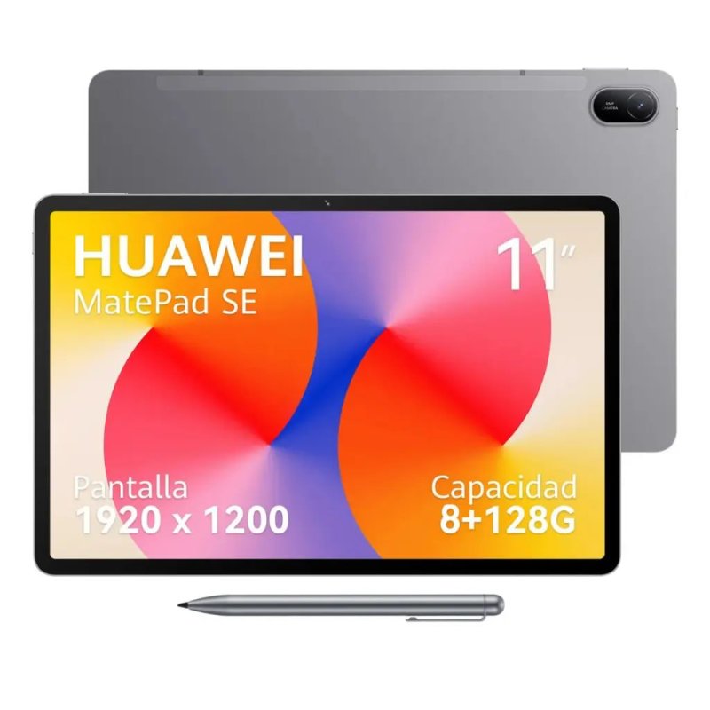 Huawei MatePad SE 11 - 128GB 8GB RAM - Tela 11" FullView - Cinza Nebula