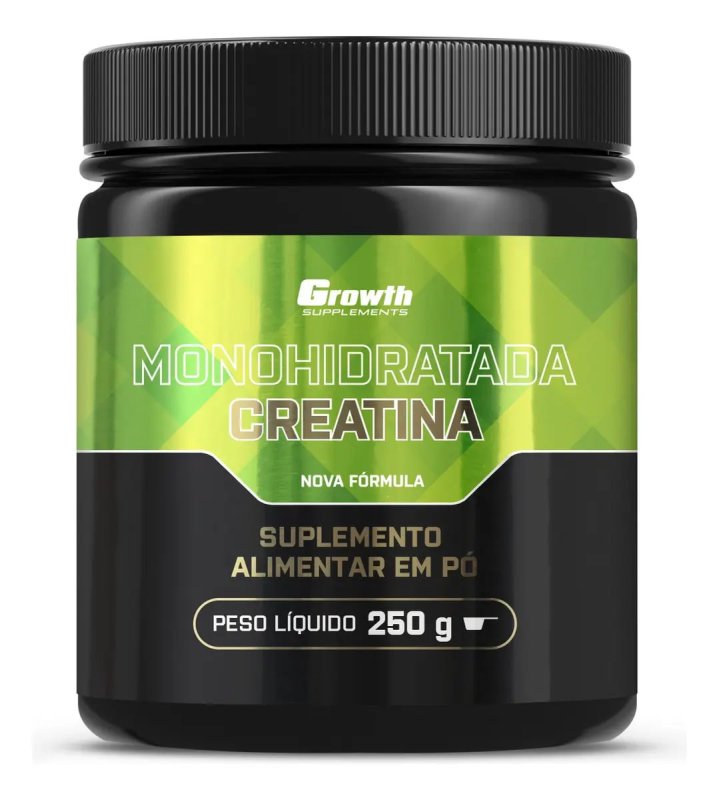 Growth Supplements Creatina Monohidratada 250g - Sem Sabor em Pó