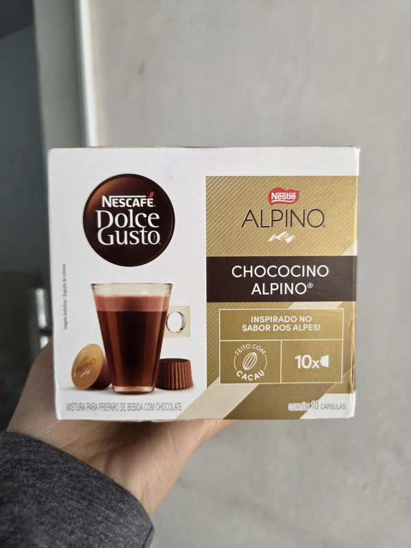 Cápsulas Dolce Gusto Chococino Alpino (mín. 2 un.) + Frete Grátis