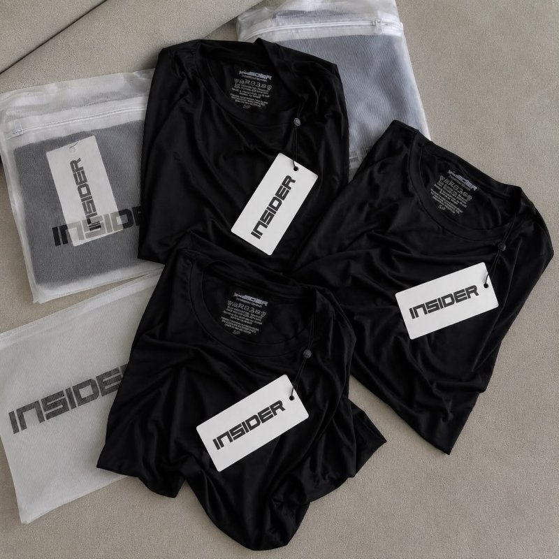 Kit 3 Camisetas Light T-shirt Insider