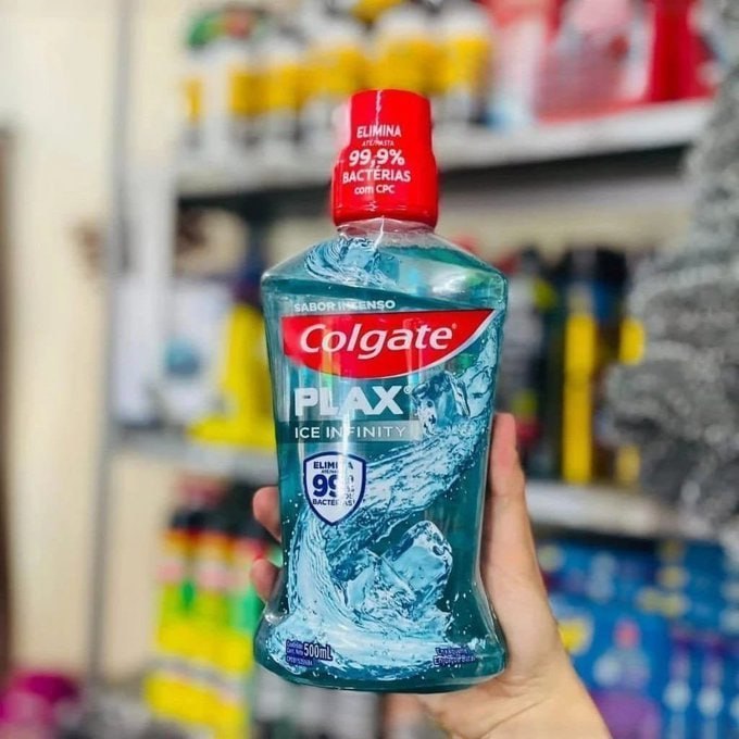 Enxaguante Bucal Colgate Plax Ice 500ml Leve 500ml Pague 350ml