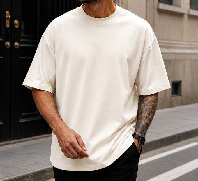 Camiseta Oversized 100% Algodão + Frete Grátis