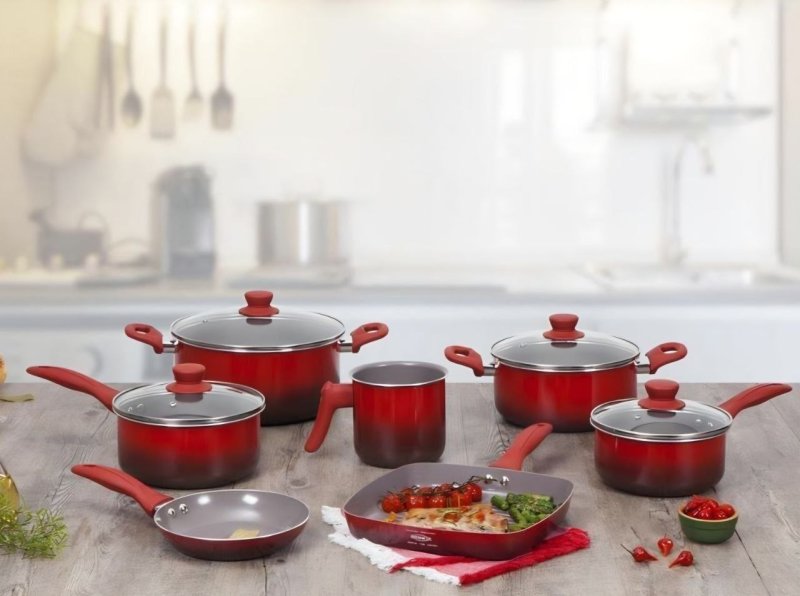 Jogo Panela Antiaderente Brinox Ceramic Life Smart Easy 7 Un