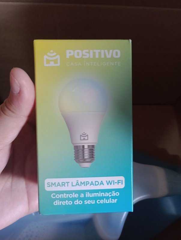 Smart Lâmpada Wi-Fi Positivo Casa Inteligente