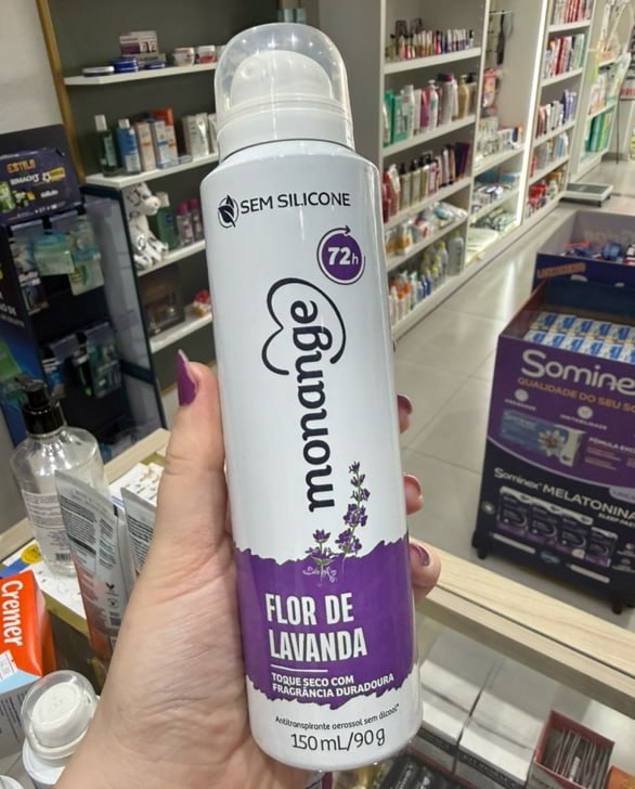 Desodorante Aero Monange 150Ml Lavanda