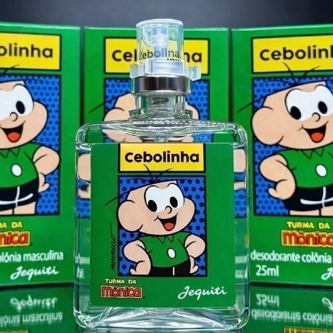 Perfume Colônia Cebolinha 25ml Jequiti Turma Da Mônica