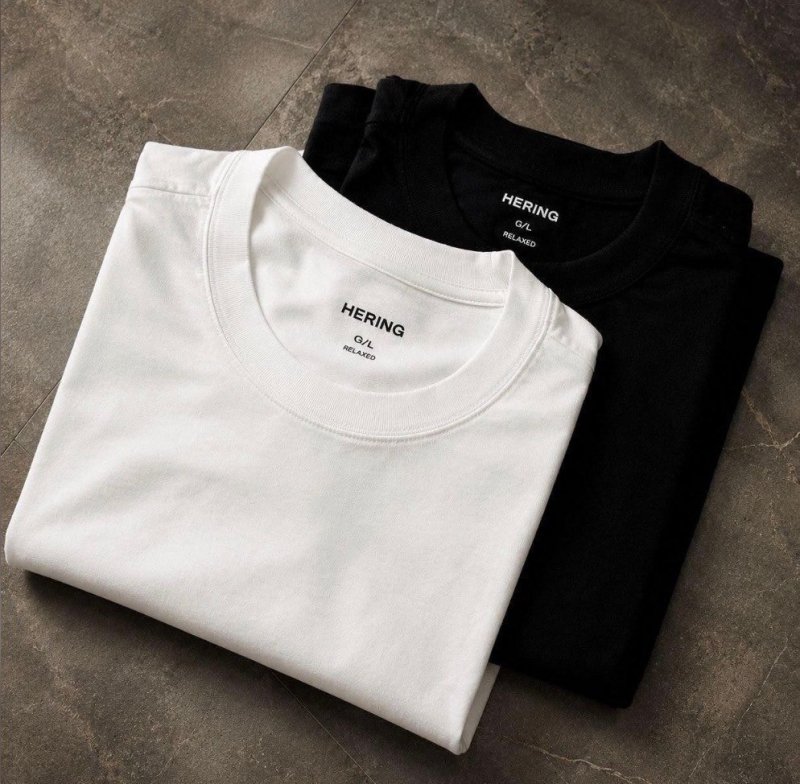 Kit Com 2 Camisetas Masculinas Básicas Relaxed Hering