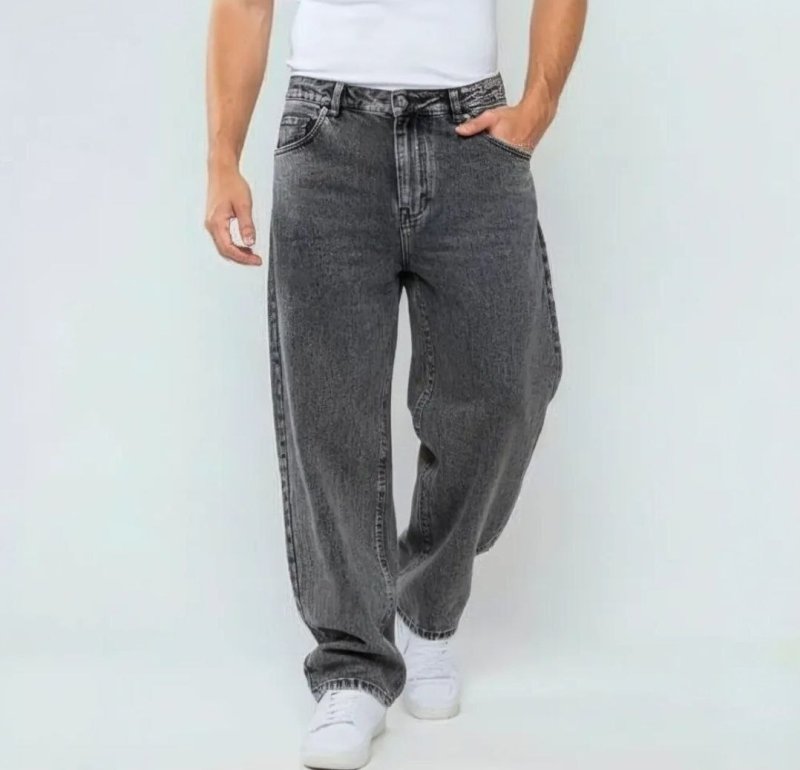 Calça Jeans Masculino Baggy Balão Streetwear