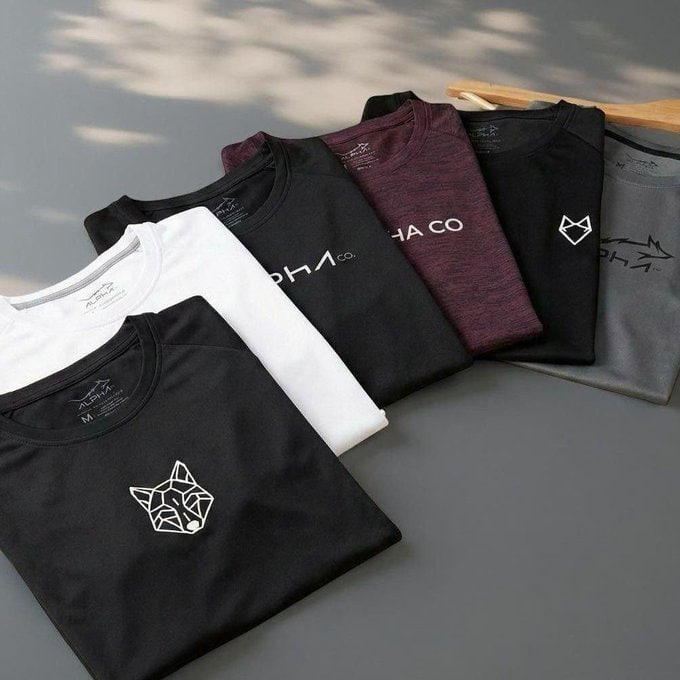 Kit 6 Camisetas Mais Procuradas Alpha