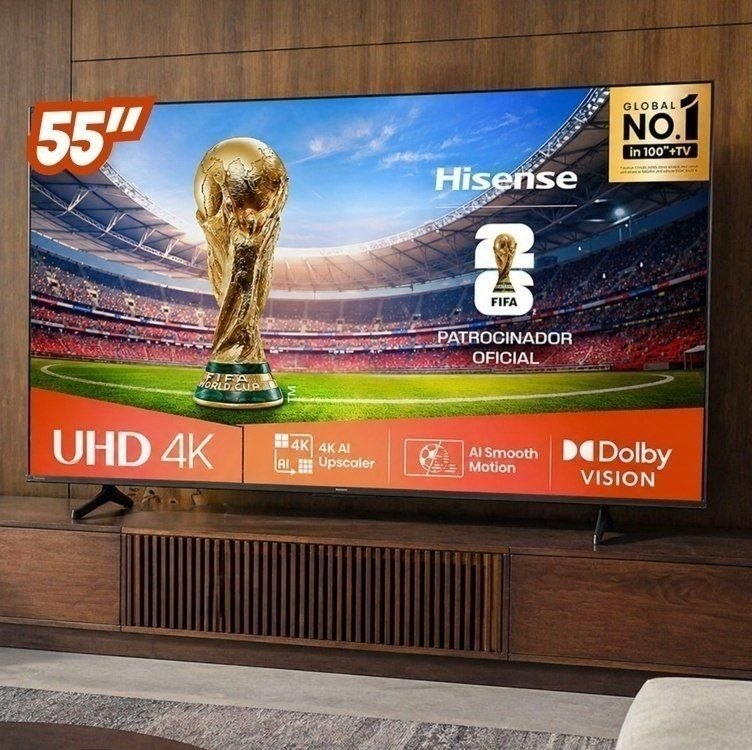Hisense Smart TV UHD 4K 55"