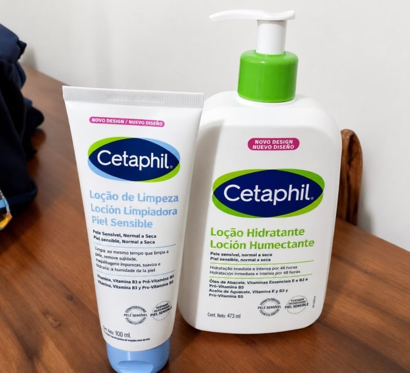 Kit Cetaphil Loção 473ml + Loção De Limpeza 100ml Sem Fragrância