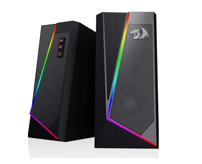 Caixa de som Redragon Anvil RGB Preto
